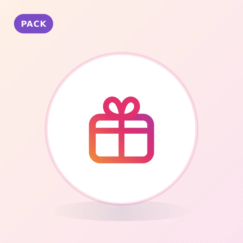 Pack Influenceur Instagram — Ciblage USA/UK/FR/SE/DE